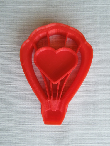 Love Ballon Cookie Cutter 3D Print 14574