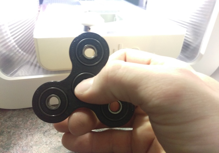Fidget Toy Hand Spinner 3D Print 14801