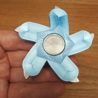 Small Fidget Glaive Spinner 3D Printing 15202