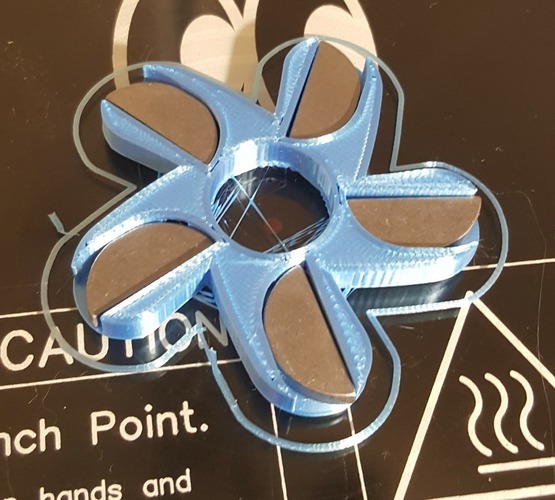 Fidget Glaive Spinner 3D Print 15203