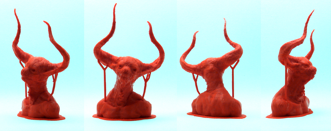 Horned Beast 3D Print 15320