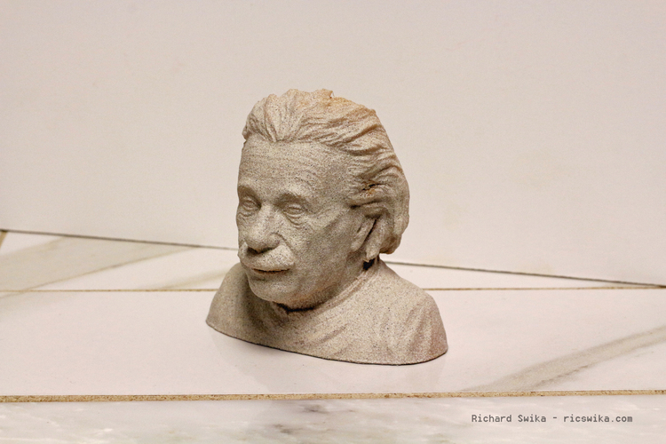 Einstein Bust (14K) 3D Print 15520