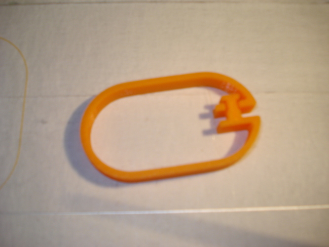 Shower Curtain Hanger-1 3D Print 15773