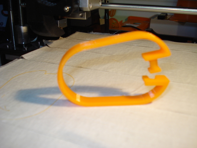 Shower Curtain Hanger-1 3D Print 15774