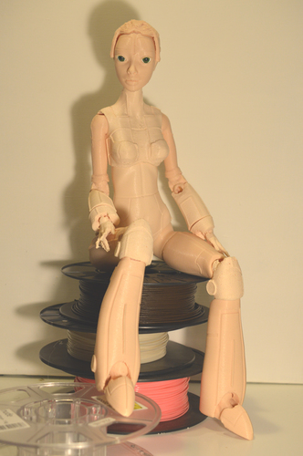 Robot woman "Robotica" 3D Print 15782