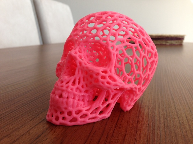 Skull lamps - Voronoi Style 3D Print 15823