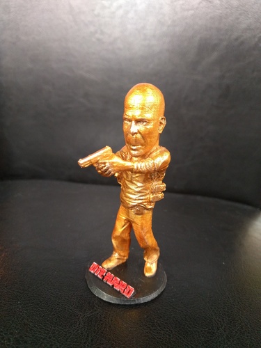 Bruce Willis DIE HARD 3D Print 16442