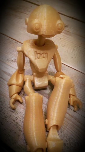 BeQui,  Jointed Robot 3D Print 16483