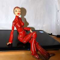Small Robot woman "Robotica" 3D Printing 16496