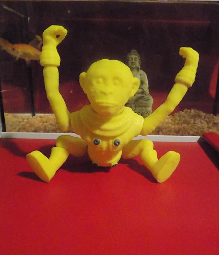Space Monkey 3D Print 16841