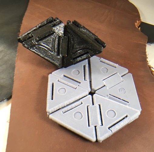 Trihexaflexagon Redesigned 3D Print 17130