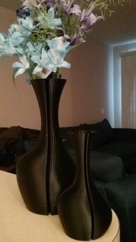 asymmetrical vase 3D Print 17533