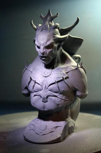 Skyrim: Dawnguard Vampire Lord 3D Print 1765