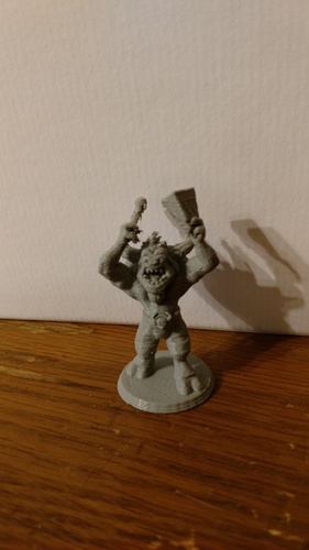 Minotaur Bard Mini 3D Print 17900