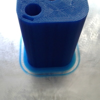 Small 6 Volt Lantern battery AA adapter 3D Printing 17970