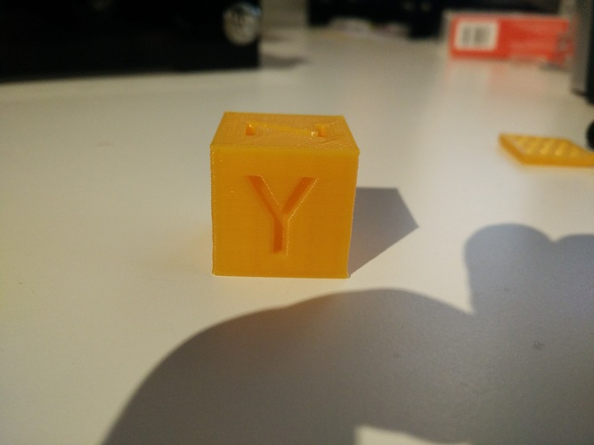 XYZ 20mm Calibration Cube 3D Print 18093