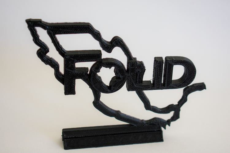 FOLID Logo 3D Print 18347
