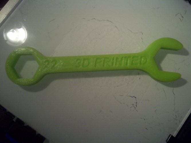 22mm wrench 3D Print 18516