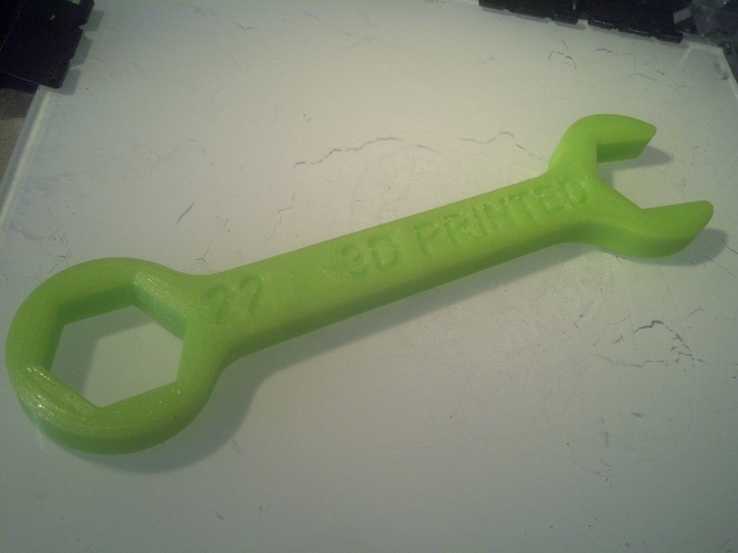 22mm wrench 3D Print 18517
