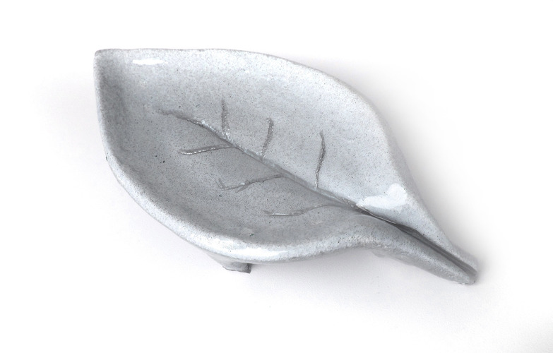 Leaf: Self-Draining Soap Dish 3D Print 18560