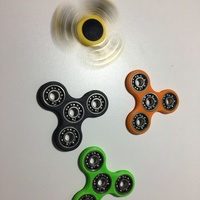Small TRI SPINNER - Fidget Toy 3D Printing 18565