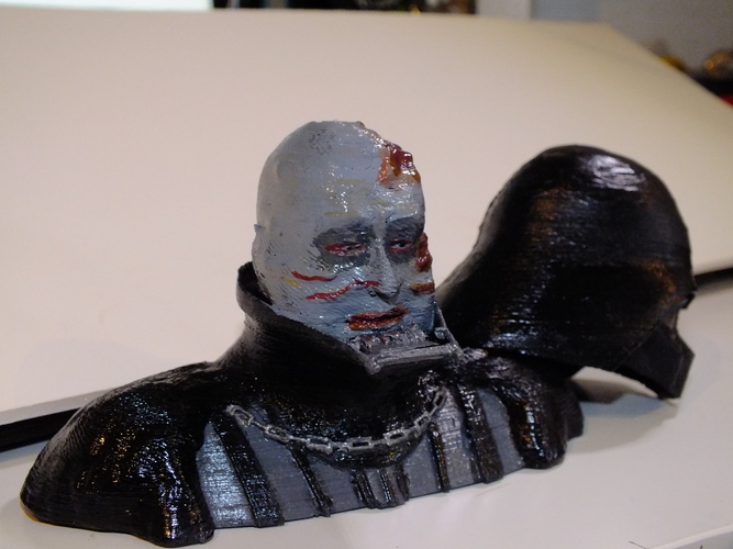 Darth Vader Reveal Bust 3D Print 18614