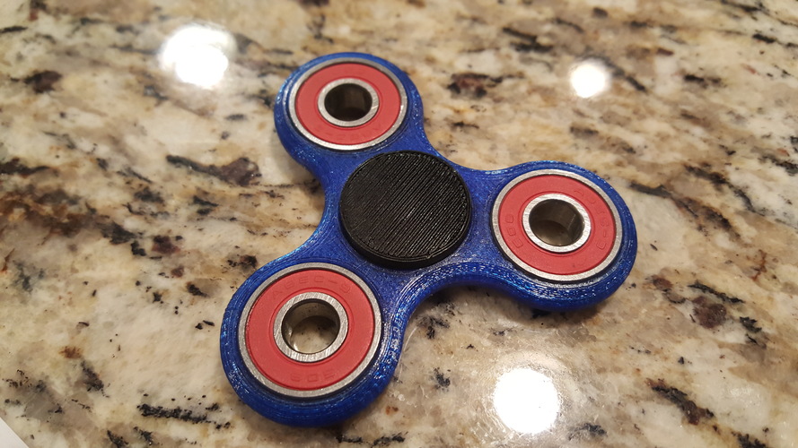 TRI SPINNER - Fidget Toy 3D Print 18662