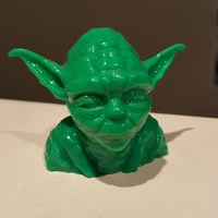 Small Yoda con soporte 3D Printing 18663