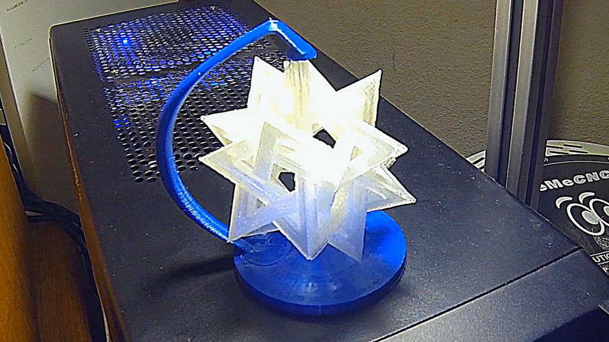 Five Hollow Tetrahedra 3D Print 18853