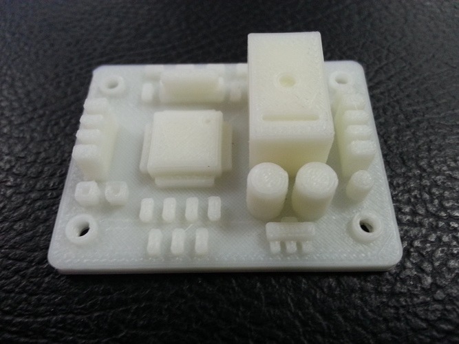 Miniature PCB 3D Print 19080