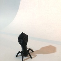 Small Biology model of a Bacteriophage 3D Printing 19442