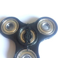 Small Spinner with flash emblem 3D Printing 19566