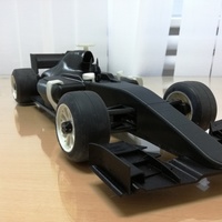 Small OpenR/C Formula 1 car 3D Printing 19811