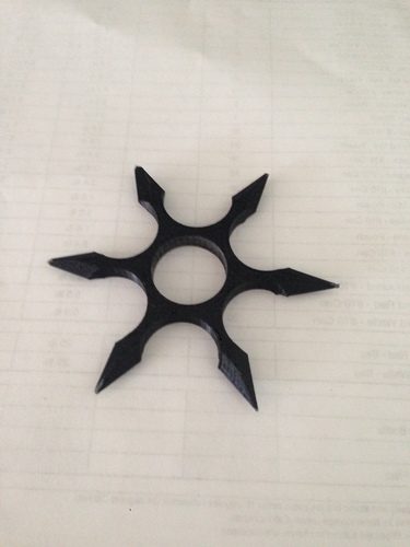 Shuriken Fidget Spinner 3D Print 19866