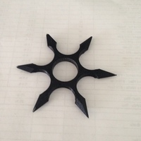 Small Shuriken Fidget Spinner 3D Printing 19866