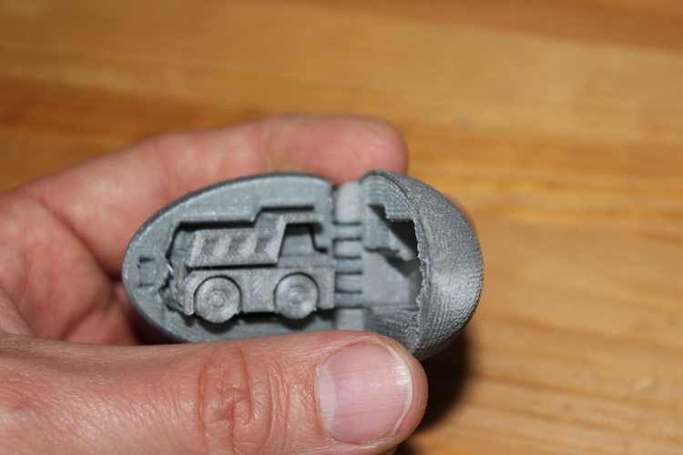 Surprise Egg #1 - Tiny Haul Truck 3D Print 20168