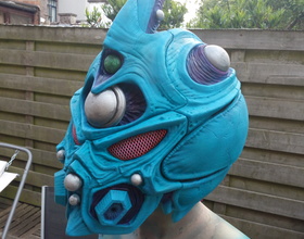 3D Printed Guyver - Dark hero Helmet by samrowan | Pinshape