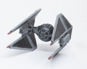 3D Printed Tie-Interceptor by james.mckinney | Pinshape