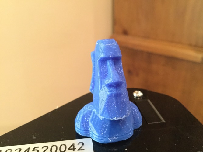 Low Poly Moai 3D Print 20730