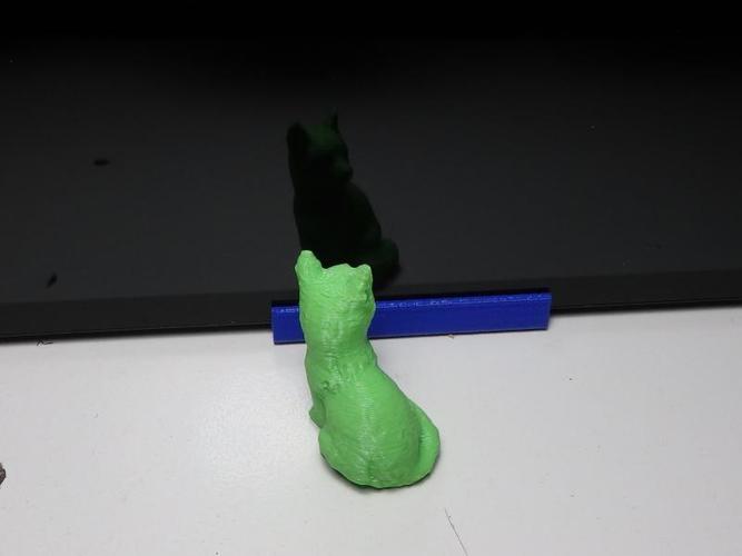 Sitting Fox 3D Print 21115