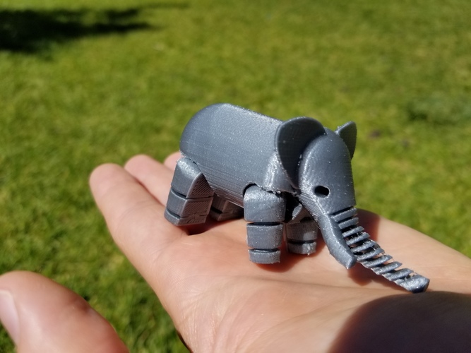 Elephant 3D Print 21151