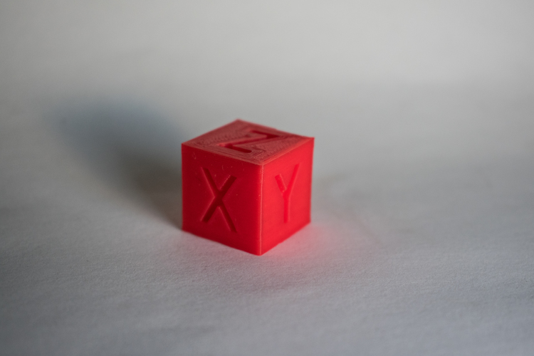 XYZ 20mm Calibration Cube 3D Print 21172