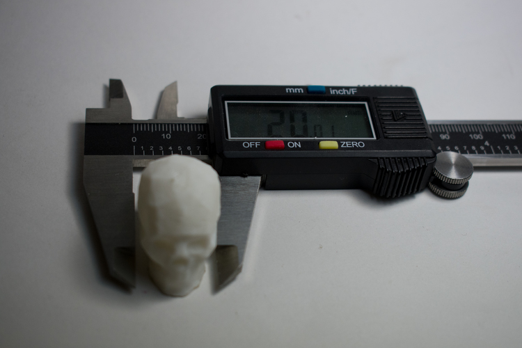 Low Poly Skull (1) 3D Print 21179