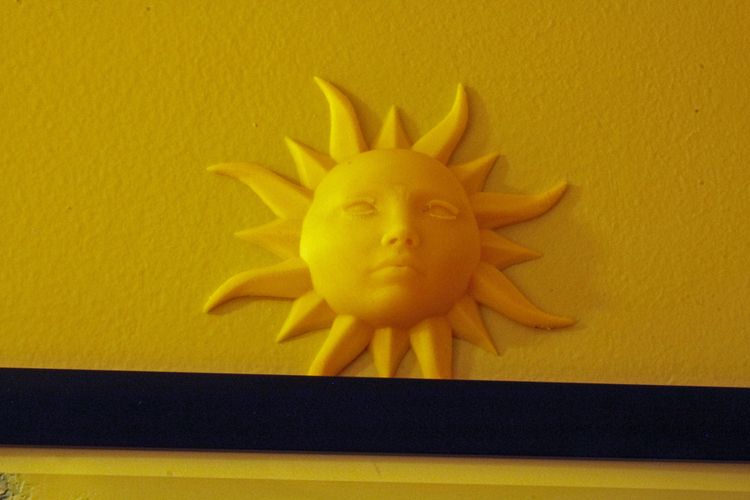 Sun Face 3D Print 2123