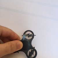 Small fidget spinner the flash 3D Printing 21296
