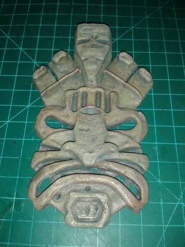 Tiki Mask 3D Print 21859