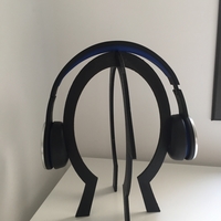 Small headphone head shape stand 3D Printing 22035