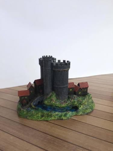 Castle gate 3D Print 22442