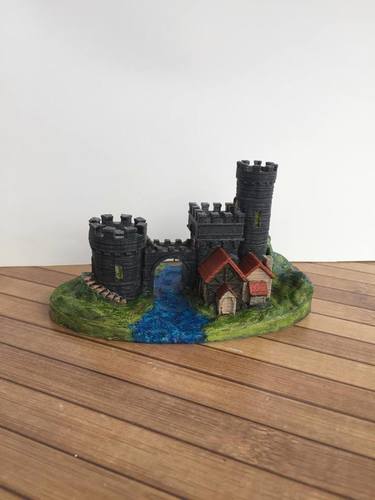 Castle Gate 2 3D Print 22450