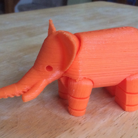 Small Elephant 3D Printing 22609